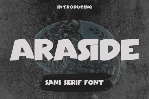 Araside: A Trendy Display Font for Bold Visual Impact