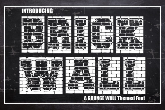 Brick Wall Font for a Bold Brand Makeover