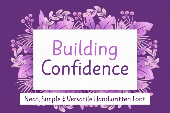 Building Confidence: A Joyful Display Font for Creative Projects