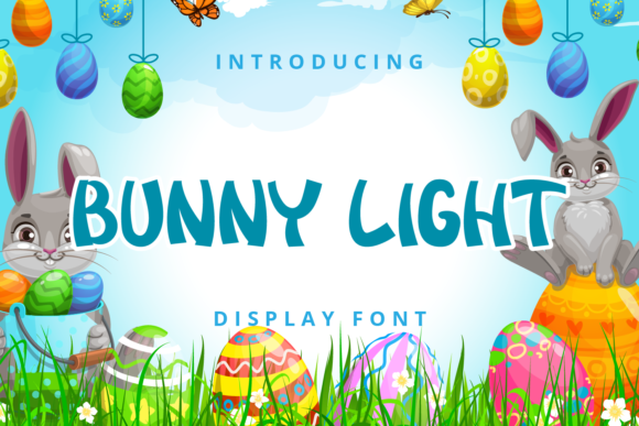 Bunny Light: A Whimsical Display Font for Creative Projects
