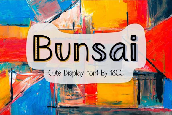 Bunsai Font: A Versatile Display Font for Creative Projects
