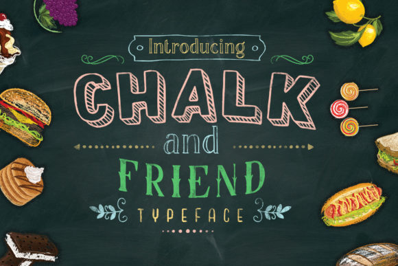 Chalk and Friend: A Font That Elevates Your Brand Visuals