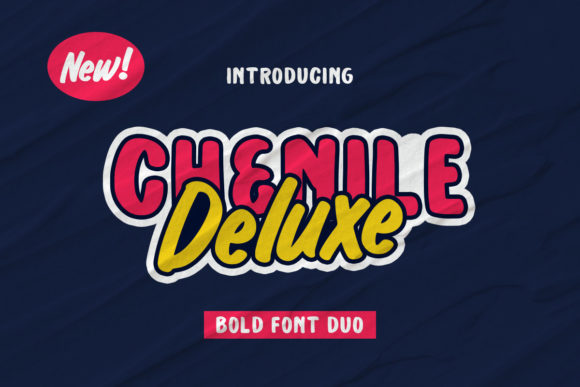 Chenile Deluxe Font for Bold Visual Impact
