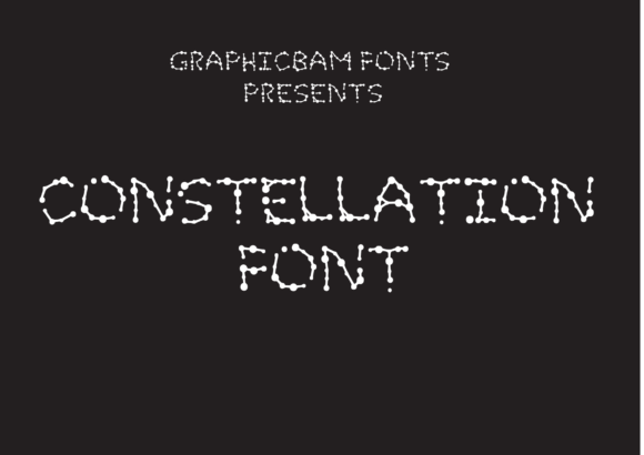 Constellation: A Playful Display Font for Eye-Catching Campaigns