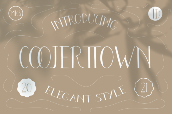 Coojertown: A Display Font for Luxury Web Design