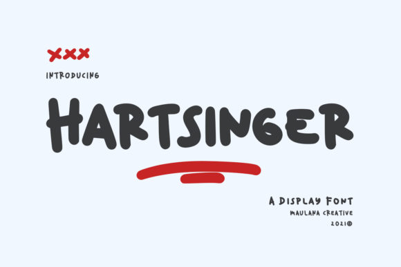 Hartsinger Font for a Friendly Editorial Touch