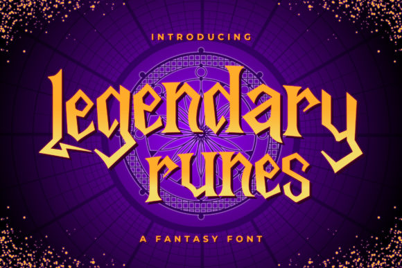 Legendary Runes Font for Fantasy-Themed Campaigns