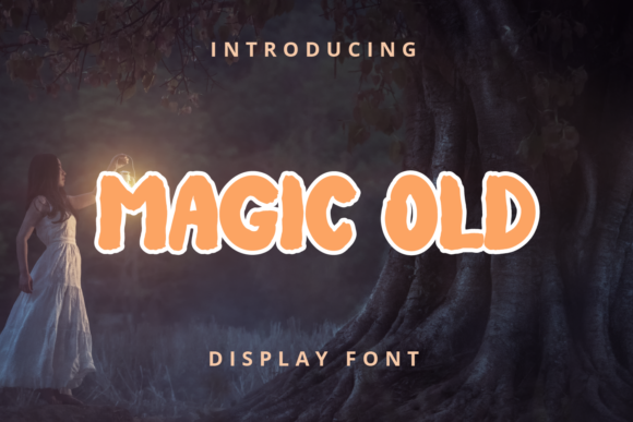 Magic Old Font for Playful Handmade Designs