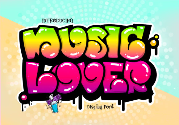 Music Lover Font for Bold Campaign Designs