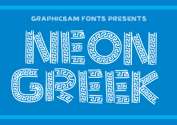 Neon Greek: A Display Font That Boosts Campaign Impact