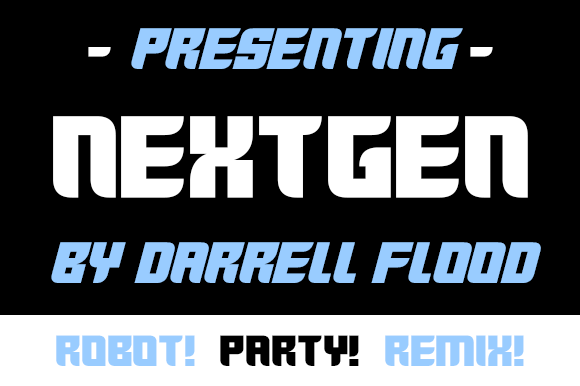 Nextgen Font for Modern Web Design