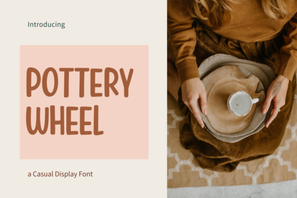 Pottery Wheel: A Display Font That Elevates Brand Identity