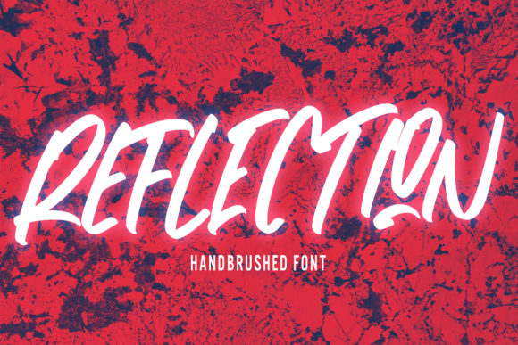 Reflection Font for Fresh and Contemporary Web Design
