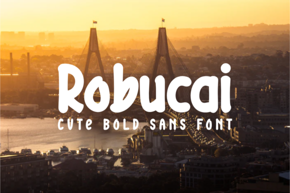 Robucai Font: A Modern Display Font for Design Projects