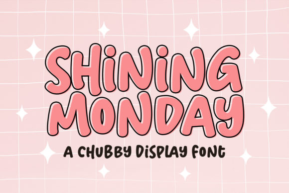 Shining Monday: A Playful Font for Branding That Stands Out