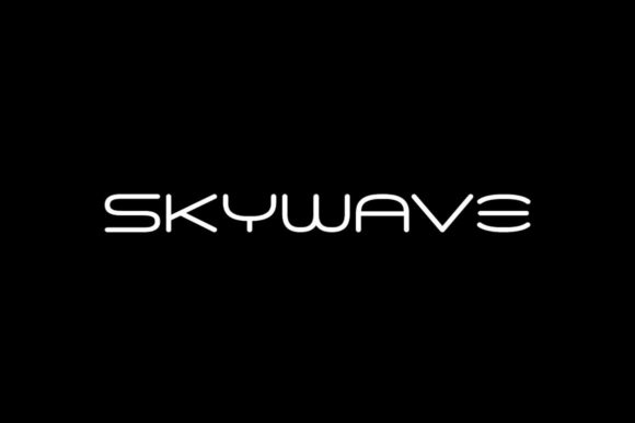 Skywave: A Display Font That Elevates Handmade Creations