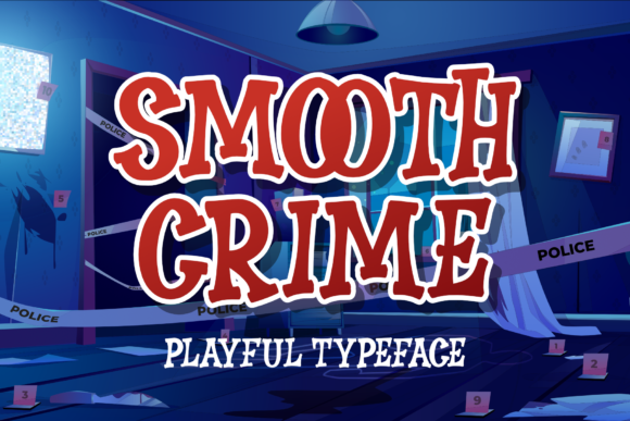 Smooth Crime Font for a Bold Brand Upgrade