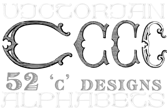 Victorian Alphabets C for Bold Branding and Campaign Design