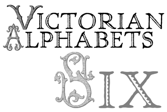 Victorian Alphabets Six for a Polished Brand Look