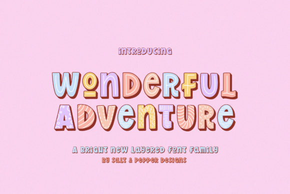 Wonderful Adventure Font for Playful and Authentic Design